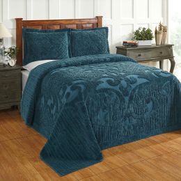 Ashton Collection Full/Double Bedspread in Teal