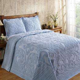 Ashton Collection King Bedspread in Blue