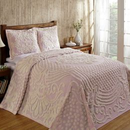 Florence Collection Full/Double Bedspread in Pink