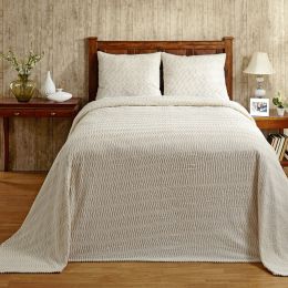 Natick Collection Full/Double Bedspread in Ivory