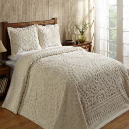 Rio Collection Full/Double Bedspread in Ivory