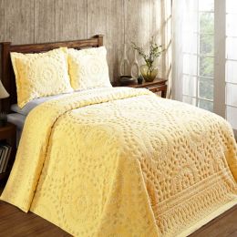 Rio Collection Full/Double Bedspread in Yellow