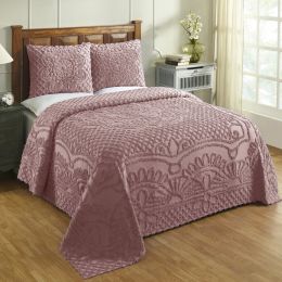 Trevor Collection Full/Double Bedspread Set in Pink