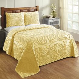 Trevor Collection Full/Double Bedspread Set in Yellow