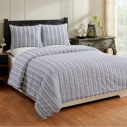 Angelique Comforter Full/Queen in Navy