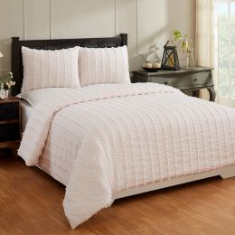 Angelique Comforter Full/Queen in Peach