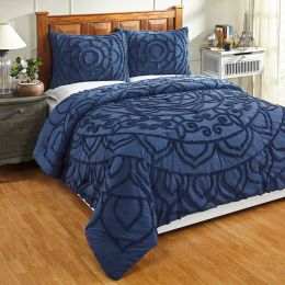 Cleo Comforter Full/Queen in Navy