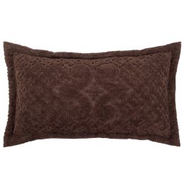 Ashton Collection King Sham in Chocolate