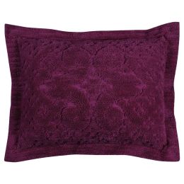 Ashton Collection Standard Sham in Plum