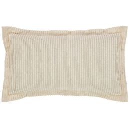 Jullian Collection King Sham in Ivory