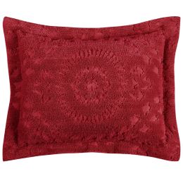 Rio Collection Standard Sham in Burgundy