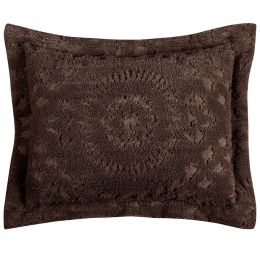 Rio Collection Standard Sham in Chocolate