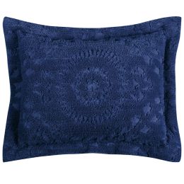 Rio Collection Standard Sham in Navy