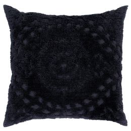 Rio Collection Euro Sham in Black