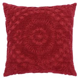 Rio Collection Euro Sham in Burgundy