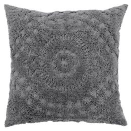 Rio Collection Euro Sham in Gray