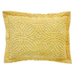 Wedding Ring Collection Standard Sham in Yellow