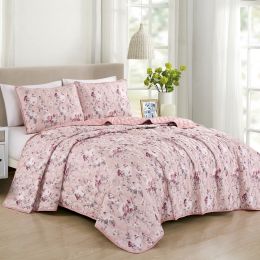 Flora 3PC BEDSPREAD SET